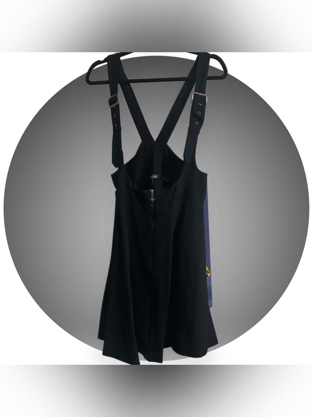 NWT TORRID NIGHTFALL FRONT-ZIP PINAFORE DRESS